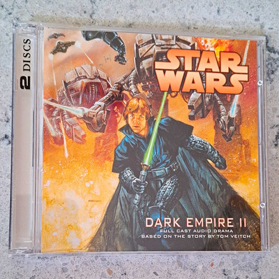 Star Wars: Dark Empire II 2005 Hörspiel Englisch 2 CDs SELTEN Rarität