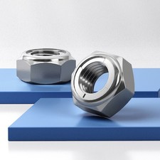 Metal Self Locking Lock Nuts GB6184 A2 304 Stainless Steel M3 M4 M5 M6 M8-M30