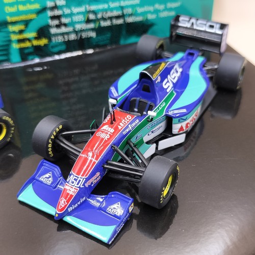 MINICHAMPS 1/43 Jordan set 2/5 1993 / 1994 193 194 Hart 402109394 3666 pcs. - Picture 3 of 13