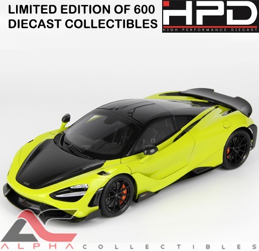 HPD 18003 1:18 McLAREN 765LT COUPE LIME GREEN L.E. OF 600