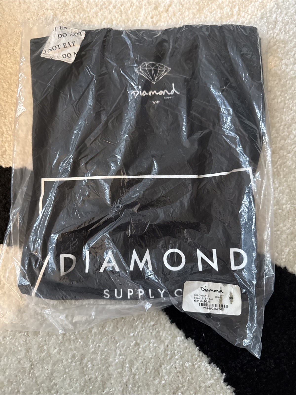 Diamond Supply Co Boxed In BF Tee Brand New With Tags Sz XS
