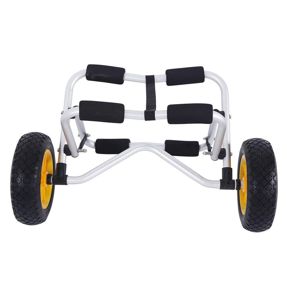 New Kayak Canoe Jon Boat Carrier Dolly Trailer Tote Trolley Transport Wheel US