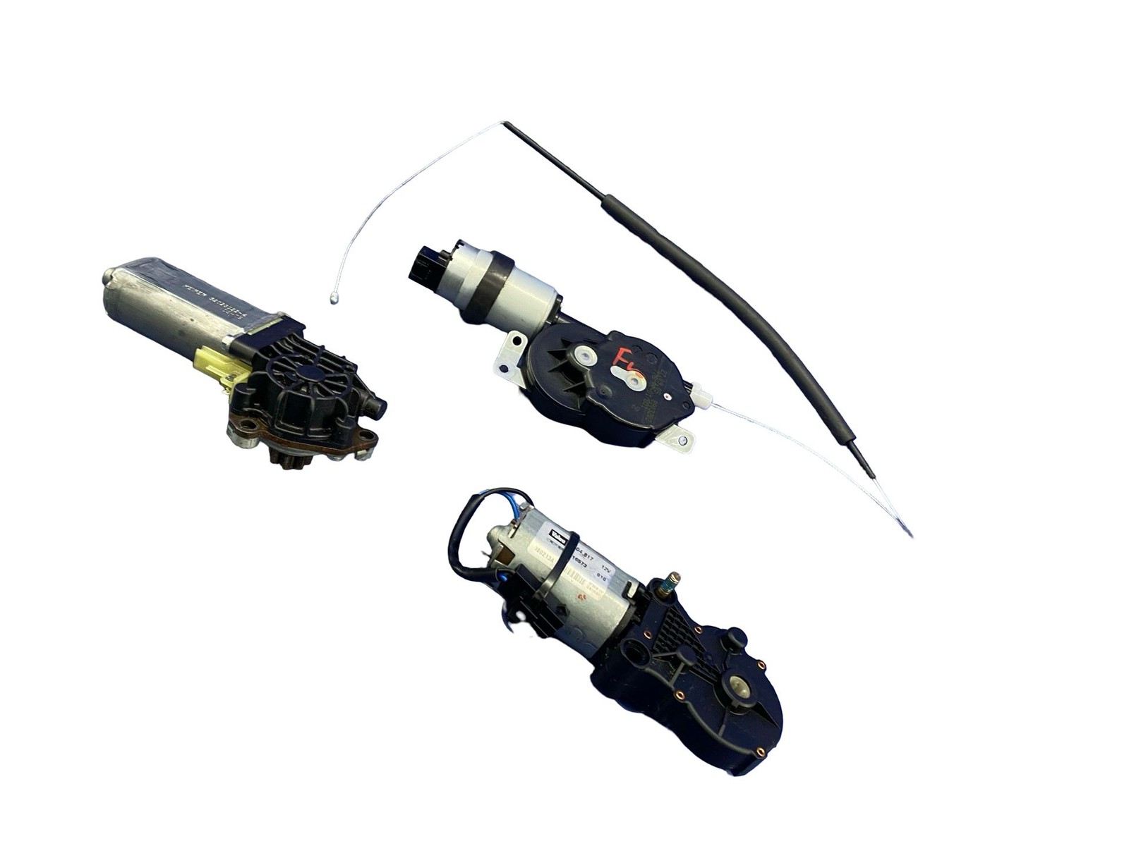 2006 Lamborghini Gallardo FRONT LEFT SEAT ADJUSTMENT MOTOR W/O MEMORY SET OF 3