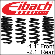 Eibach Pro-Kit Lowering Springs Set of 4 fits 2018-2021 Grand Cherokee Trackhawk