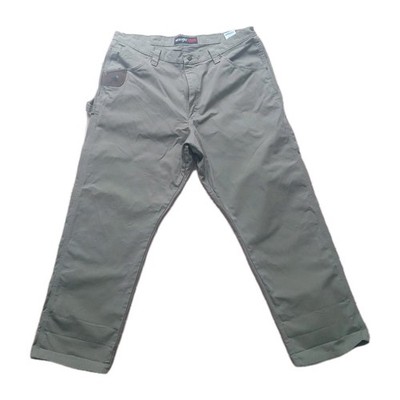Wrangler Riggs Workwear Pant Hose Cargo Utility Herren W40 L32 Ripstop Beige