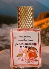 Bath Body Works Vera Bradley Peach Blossom Nectar Eau De Parfum 1.65 Oz New