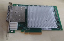 QLogic QLE2694-SR 16Gb Quad Port FC PCIe Gen3 x16 HBA Card w/ 4 Gbics