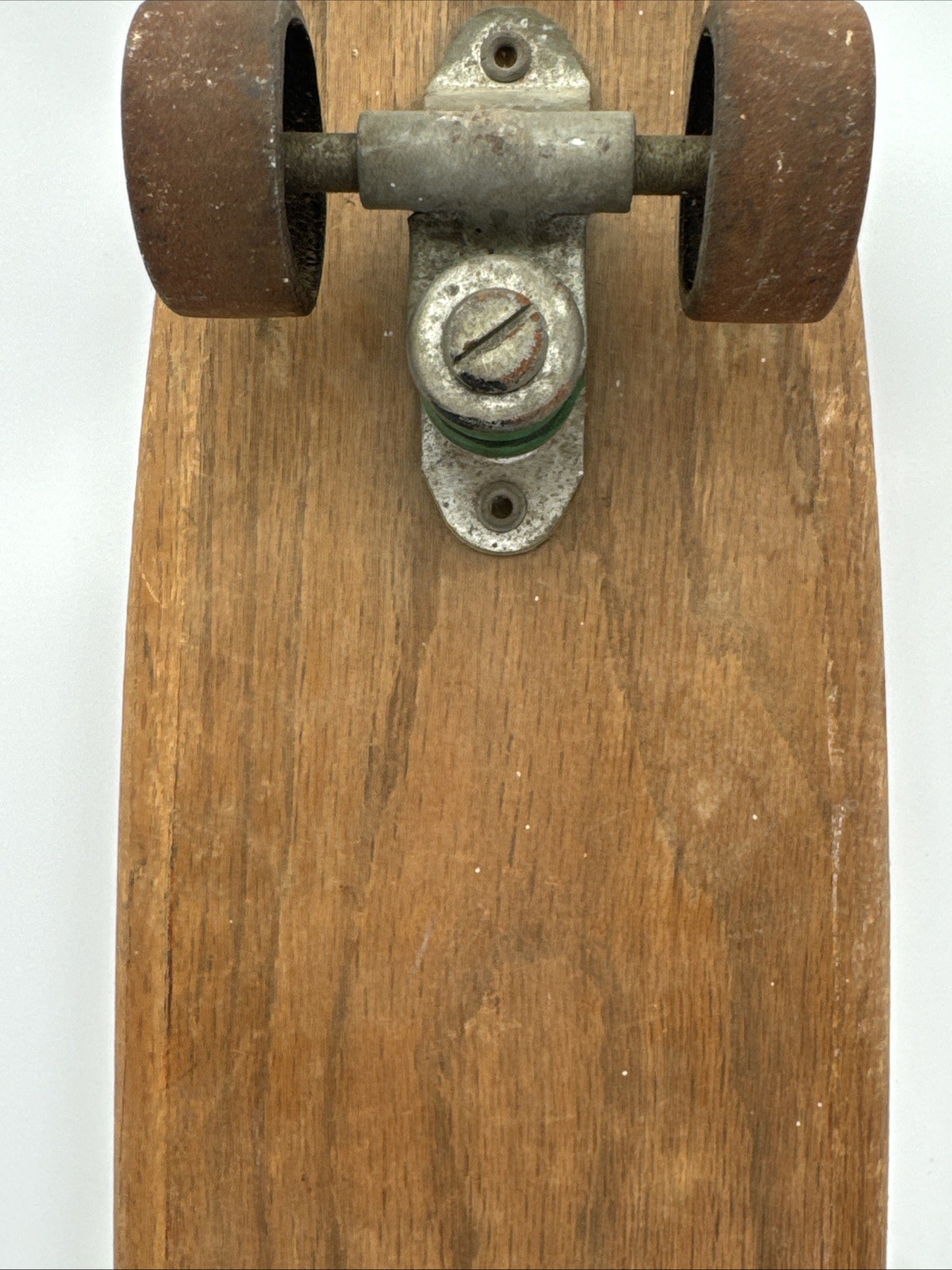 VTG ZIPEES Sidewalk Surfboard 60s Skateboard Manning Mfg Chicago Wood Deck M-444