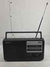 Vintage Sony AM/FM 2 Band Radio ICF-38