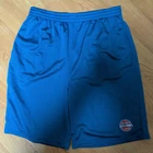 Detroit Pistons Logo Basketball Shorts NBA Large Nice