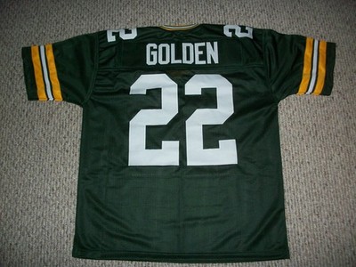 MATTHEW GOLDEN Unsigned Custom Sewn New Football Green Bay Jersey S-3XL  Green/Wh