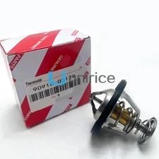 NEW COOLANT THERMOSTAT W/GASKET 90916-03129 &16325-62010 for TOYOTA LEXUS