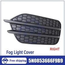 For 2009-2017 Volkswagen Tiguan Fog Light Cover Front Right Side Textured Black