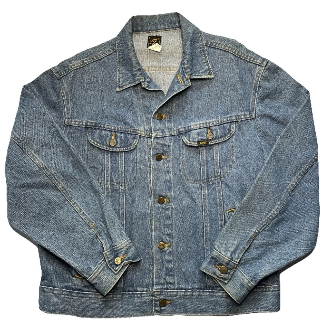 Vintage Lee Jacket Men’s Large Denim 101-J Rider Blue 60’s 70’s Button EUC
Opens in a new window or