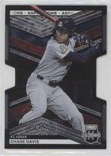 2023 Panini Elite Extra Edition Aspirations Die-Cut 46/82 Chase Davis #63 05cr