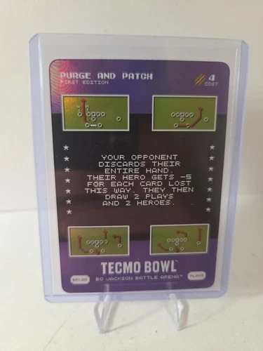 Bo Jackspn Tecmo Bowl Battle Arena Purge And Patch #BPL20