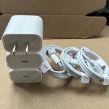 3x 20W USB C Fast Charger For iPhone 17 16 15 14 13 12 11 Type-C Block PD Cable