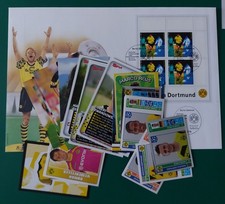 Borussia Dordmund - Numisbriefe, Panini Sticker ,Photo