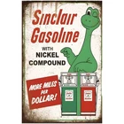 Sinclair Gasoline More Miles Per Gallon Vintage Style 8x 12 Gas&oil Metal Sign