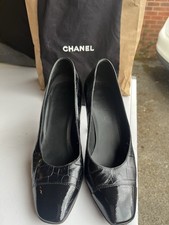 Chanel Luxury Sling Back Pumps With Heel