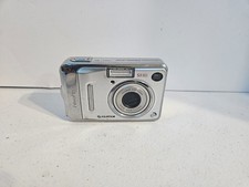 Fujifilm Digital Camera FinePix A500 5.1MP Silver 1G Memory Card Tested Works