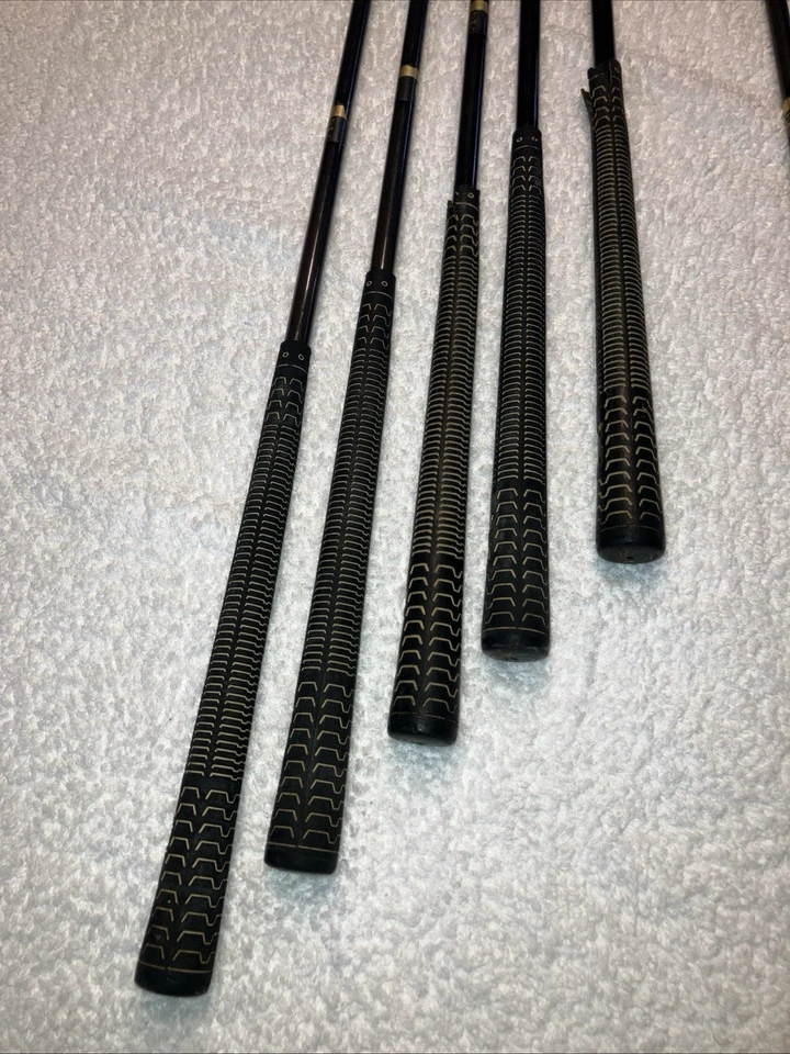 Slazenger Johnny Miller Mk II Irons 3-9 Sw Pw Reg Graphite Shaft Need Grips - Image 4 of 4