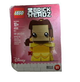 Lego 41595 + 41596 - Brickheadz - Belle - Beast - New - Sealed - Box Wear