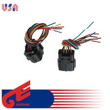 Waterproof 10 Pin Electrical 1.8mm Wire Connector Plug 6" Assembled US