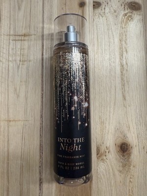 BATH & BODY WORKS INTO THE NIGHT FINE FRAGRANCE MIST BODY SPRAY 8 OZ
