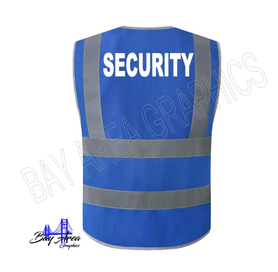 Chaleco de Seguridad SEGURIDAD Alta Visibilidad Reflectante 2" Tiras Bolsillos Insignia Ventana ANSI/OSHA Foto 2 de 4