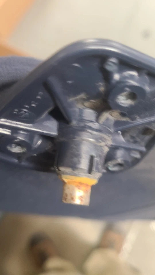 1994-1999 Silverado Sierra C1500 K1500 Sun Visors Sunvisora BLUE LH RH Pair - Image 4 of 4