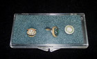OLDER  "AAA" Screw On Lapel Pin with Reddish Spread Wings ! 3 Pc. Lot. — photo 1