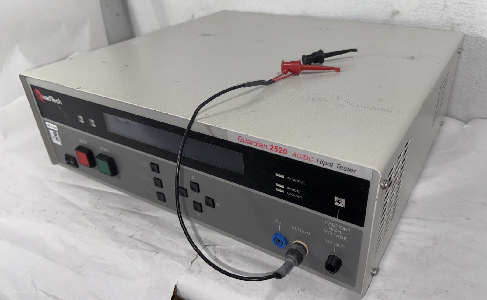 quadtech guardian 2510 AC hipot tester Read All Description