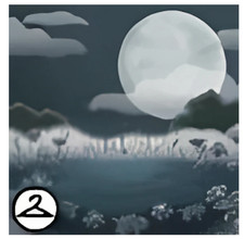Neopets - MME30-B: Moonlit Nightmare Background - Virtual Items - Fast and Safe