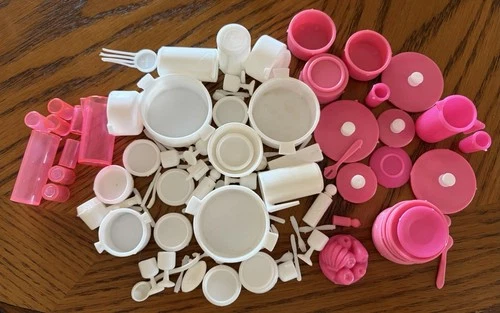 Barbie Dream House Furniture Kitchen Accessories Lot