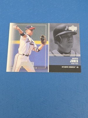 1999 Upper Deck PowerDeck Auxiliary Power #AUX-14 Chipper Jones BASEBALL Card 5H