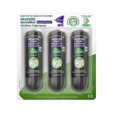 Nicorette QuickMist SmartTrack Nicotine Mouth Spray Freshmint Triple Pack