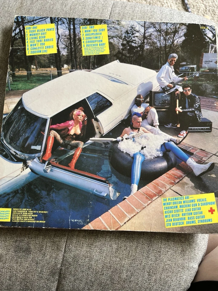 Plasmatics - New Hope For The Wretched LP 1980 USA Stiff Records - Imagem 2 de 4