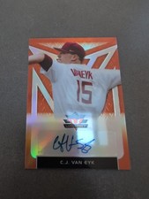 2020 Leaf Valiant Portrait Auto Orange Prismatic /75 CJ Van Eyk #PA-CVE Auto