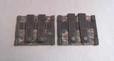 Pair of USGI USAF Air Force ABU Camouflage DFLCS MOLLE II Alice Clip Adapters