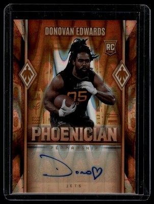 PHONIXWAN+ 2023 LMT 静音ボタン25/20 2025 Panini Phoenix Donovan Edwards #PHP-DES Phoenician SP Auto 1