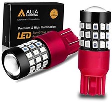 Newly Upgraded 7440 7443 LED Brake Stop, Tail, Turn Signal Lights Pure Red