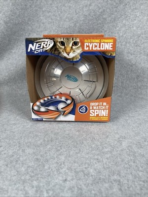 Nerf Cat Electronic Spinning Cyclone with 40mm Ping Pong Ball Pet Supplies