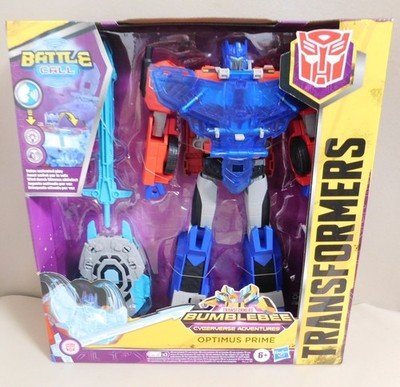Transformers Cyberverse Optimus Prime - Voice Activated - Officer Class - NIB