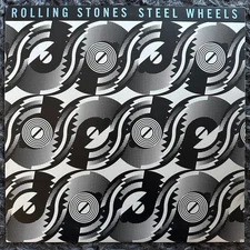 The Rolling Stones Steel Wheels Vinyl LP 1989 Classic Rock