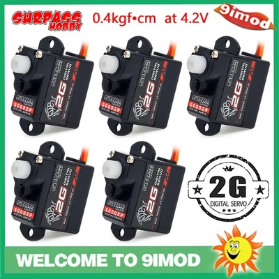 Surpass Hobby Mini Digital Servo 2g Micro Kunststoff für RC Flugzeug