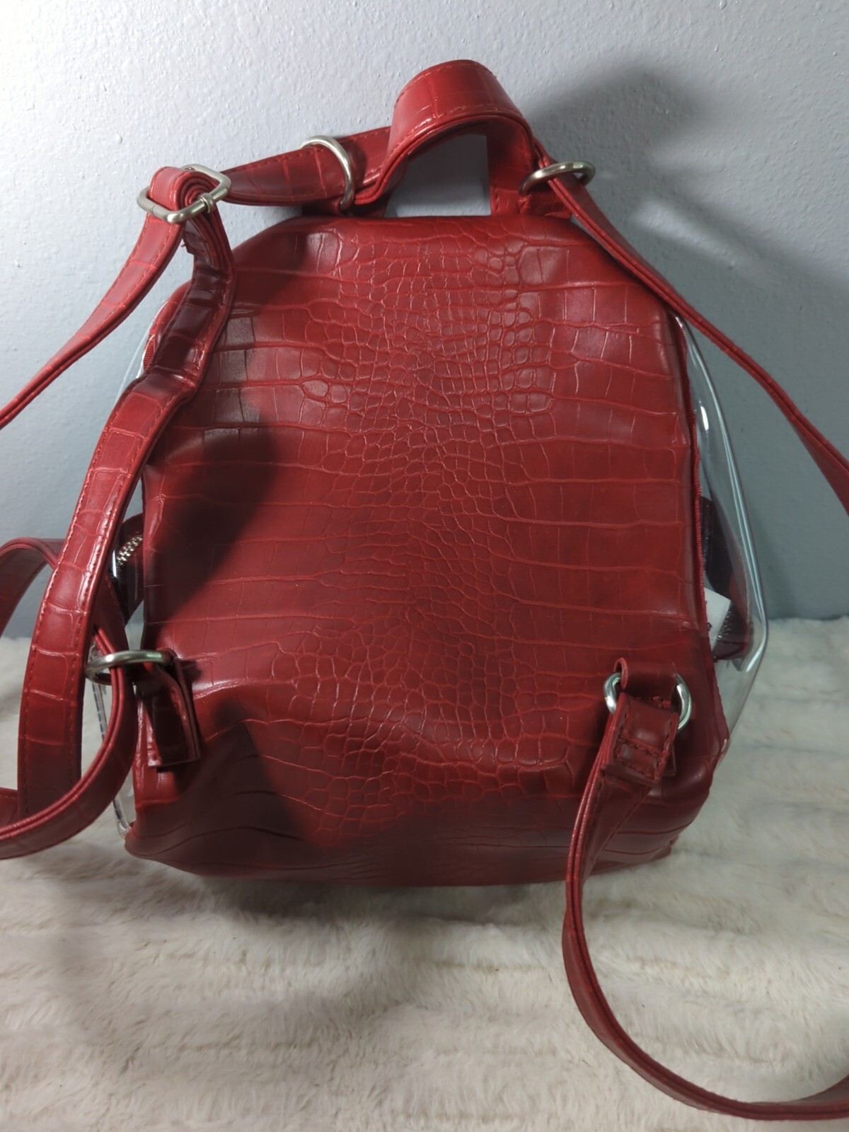 Clear Mini Backpack Stadium Transparent Small See… - image 3