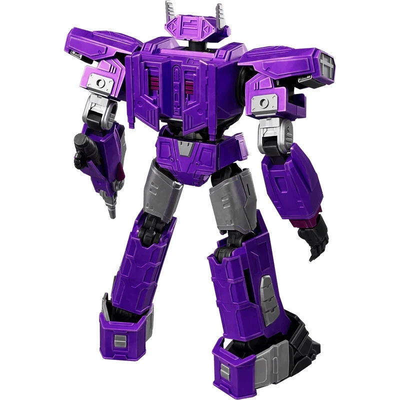 Transformers Classic Class 18 Shockwave Blokees Model Kit Action Figure U.S. Vsn - Image 4 of 4