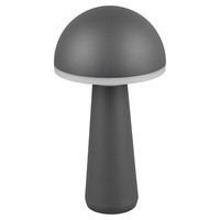 Reality Leuchten Fungo Led-Akku Tischleuchte Tischlampe IP54 Dimmbar Schwarz