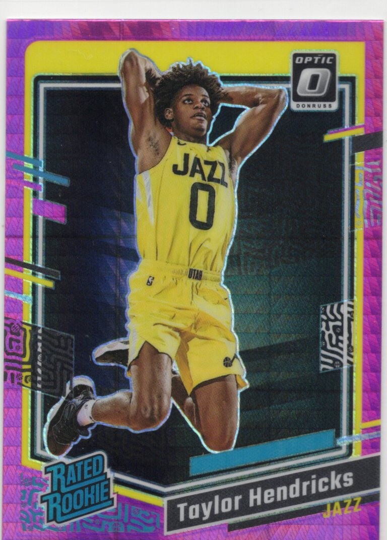 2023-24 Panini Donruss Optic - Rated Rookie #233 Taylor Hendricks (RC)